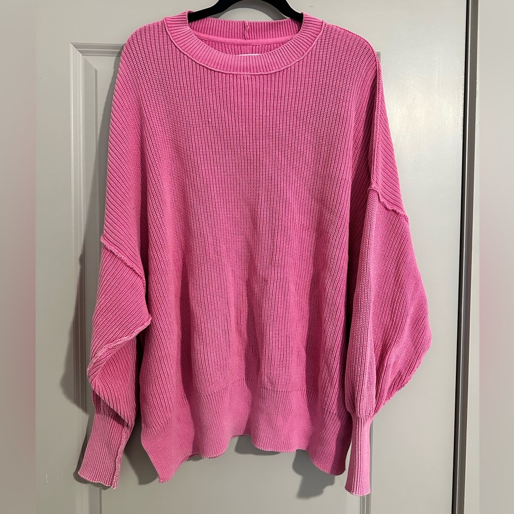 Aerie women’s beyond sweater pink